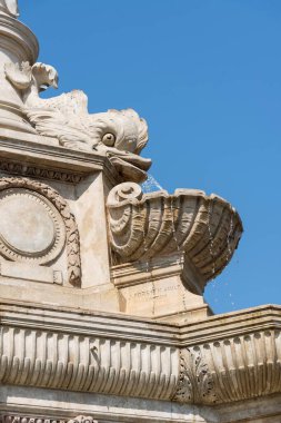 Flora Fountain, Hutatma Chowk, Bombay, Mumbai, Maharashtra, Hindistan