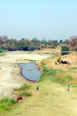 Kuru nehir; Dang bölgesi; Gujarat; Hindistan