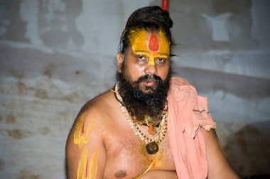 Shri swami rajendra das ji maharaj, Nasik, maharashtra, Hindistan, Asya 