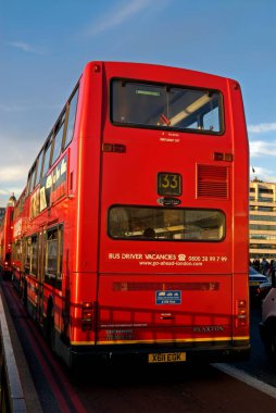 Kırmızı otobüs, Londra, İngiltere İngiltere 