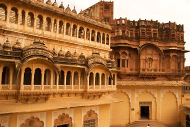 Mehrangarh kalesi; Jodhpur; Rajasthan; Hindistan