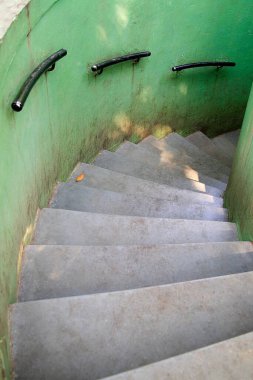 Stairs ; Bombay Mumbai ; Maharashtra ; India clipart