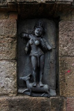 Mimarlık; chousath (64) yoginis tapınağı; Bhubaneswar; Orissa; Hindistan