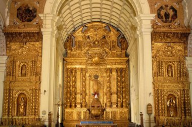 Bazilika De Bom Jesus Kilisesi, Eski Goa, Hindistan 