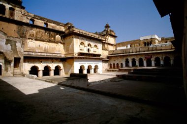 Cihangir Mahal, Orchha, Tikamgarh, Madhya Pradesh, Hindistan 