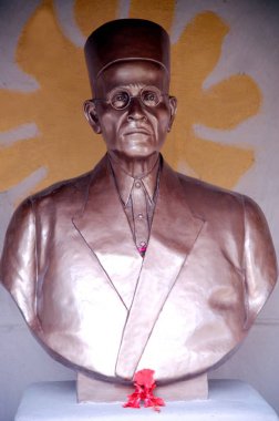 Özgürlük Heykeli Savaşçısı Veer Savarkar Maharashtra Hindistan Asya 