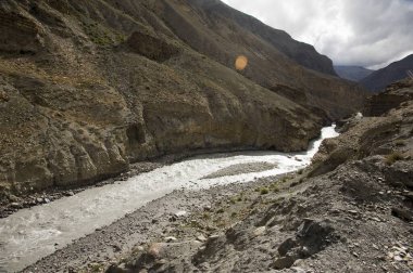 Spiti Nehri Tabo Himachal Pradesh Hindistan Asya 