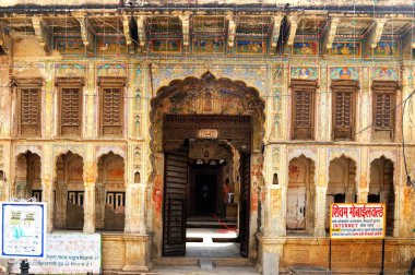 Haveli, Fatehpur Shekhavati, Rajasthan, Hindistan