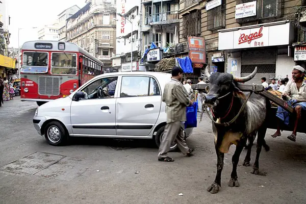 Stock image View of Kalbadevi road, Marine Lines, Bombay Mumbai, Maharashtra, India 