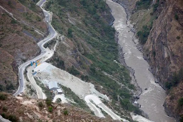 Alaknanda Nehri Uttarakhand Hindistan Asya