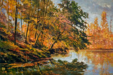 Doğanın, Hindistan 'ın, Asya' nın resmi. Şık el çizimi sanat