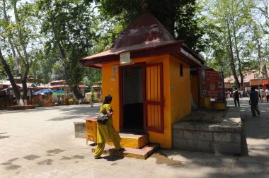 Srinagar 'daki Mata kheer bhawani tapınağı, Jammu Kashmir, Hindistan, Asya