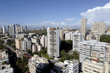 Urvashi Binası 'ndan Skyline, Malabar Tepesi, Mumbai, Maharashtra, Hindistan, Asya 