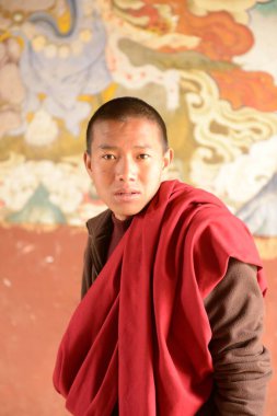 Keşiş, Thimphu, Butan, Asya