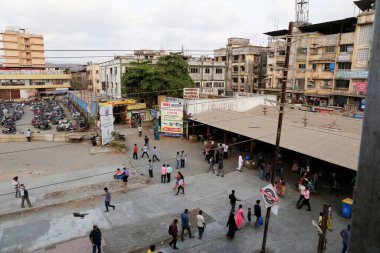 Nalasopara tren istasyonu, Mumbai, Maharashtra, Hindistan, Asya 