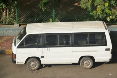 Toyota mini otobüs Juhu, Mumbai, Maharashtra, Hindistan, Asya