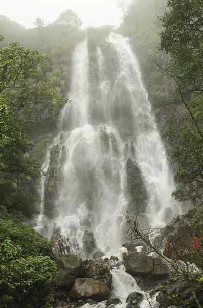 stock image Waterfall at Amboli ghat, Sindhudurg, Maharashtra, India, Asia