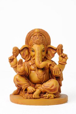 Fareli Ganesh 'in kil heykeli.