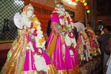 Lordlar Heykeli, Gangaur Geçidi, Jodhpur, Rajasthan, Hindistan  