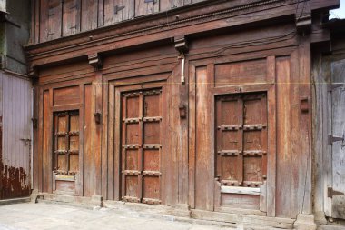 Peshwa zaman evi, taluka Junnar, Pune bölgesi, Maharashtra, Hindistan 