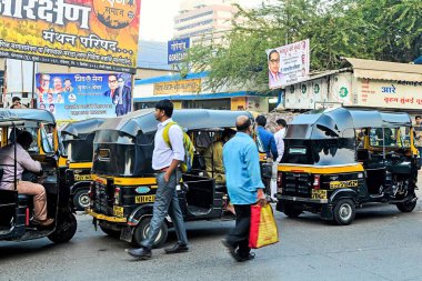 Goregaon Tren İstasyonu, Mumbai, Maharashtra, Hindistan, Asya
