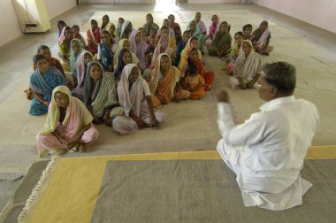 Training session at Ralegan Siddhi near Pune, Maharashtra, India 