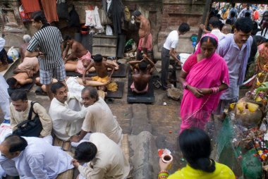 Babu Ghat, Kolkata, Batı Bengal, Hindistan 'da masaj 