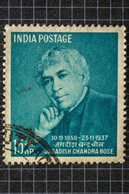 Jagadish Chandra bose, posta pulları, Hindistan, Asya