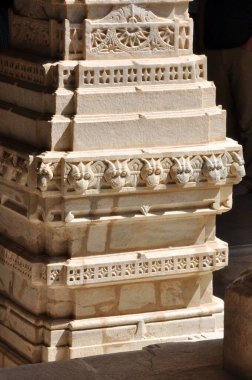 ranakpur jain temple, pali, rajasthan, india, Asia clipart