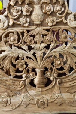 Ağaç oyma, bastar, chhattisgarh, Hindistan, Asya