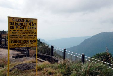 Rainiest sign , Nrupen , Cherrapunjee , India clipart