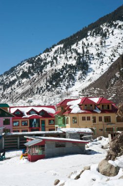 Köy, Sonmarg, Jammu ve Kashmir, Hindistan, Asya