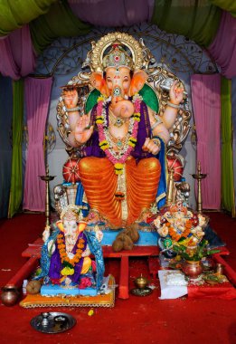 Ganpati heykel festivali, mumbai, maharashtra, Hindistan, Asya 