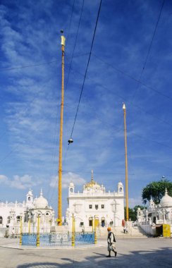 Gurudwara Camii gündüz, Delhi, Hindistan