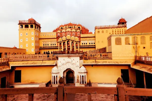 stock image Backside, Hawa Mahal, Jaipur, Rajasthan, India, Asia