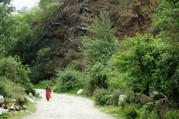 Local people, Village Deori, Kalwari, Tirthan Valley, Himachal Pradesh, India, Asia