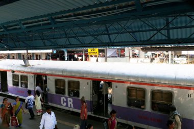 Karjat tren istasyonu, thane, maharashtra, Hindistan, Asya