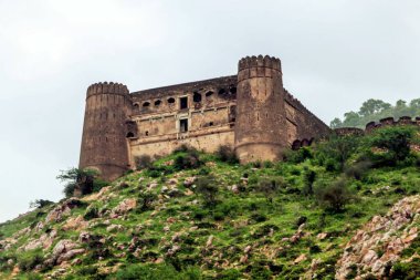 Ajabghar fort ruins, Bhangarh, Rajgarh, Alwar, Rajasthan, India, Asia clipart