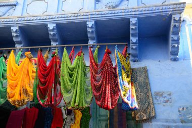 Sari, jodhpur, rajasthan, Hindistan, Asya 