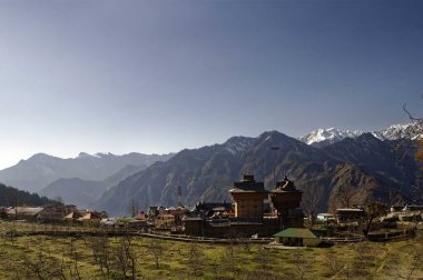 bhima tapınağı, sarahan, himachal pradesh, Hindistan, Asya