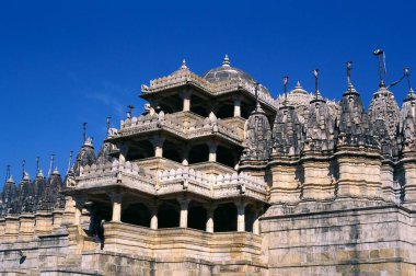 Ranakpur Tapınağı, Rajasthan, Hindistan 