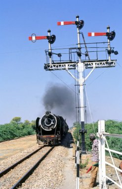 Hindistan, Gündüz Demiryolu 'nda Vintage Train