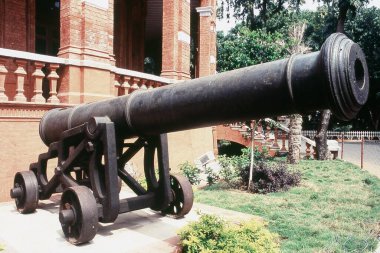 Canon Hükümet Müzesi, Chennai, Tamil Nadu, Hindistan, Asya 