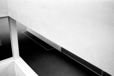 Van Gogh Müzesi 'nin güvenlik hattı Amsterdam Hollanda 1986