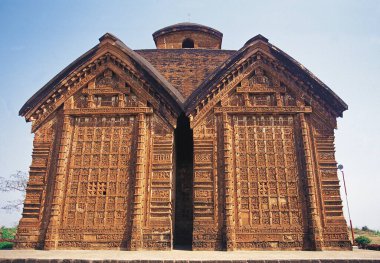 Terracotta Tapınağı, Bisshnupur, Batı Bengal, Hindistan, Asya