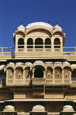 Fort built in 16th century Jaisalmer, Rajasthan, India  clipart