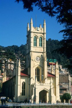 Church at Shimla, Himachal Pradesh, India clipart