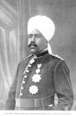 Hindistan Prensleri, Yarbay Maharaja Hazretleri Sir Amar Prakash Bahadur, K.C.S.I., K.C.I.E., Sirmoor Eyaleti   