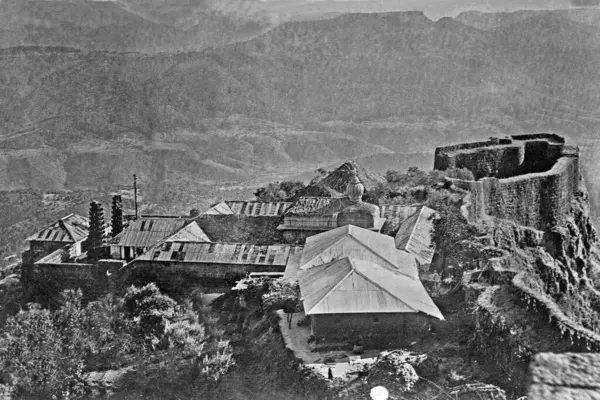 stock image Pratapgarh temple, mahabaleshwar, maharashtra, india, asia 