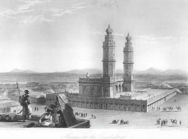 stock image Mosque in the Coimbatore, Tamil Nadu, India.